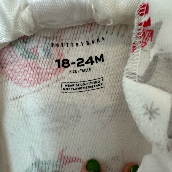 Heritage Santa Organic Baby Pajama - Picture 2 of 4